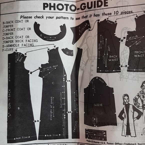 VTG GRIT DRESS PATTERN - Picture 3 of 7